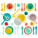 B.Toys Mini Chef Kitchen Set zastawa stołowa i akcesoria kuchenne 3+ - 4kidspoint.pl