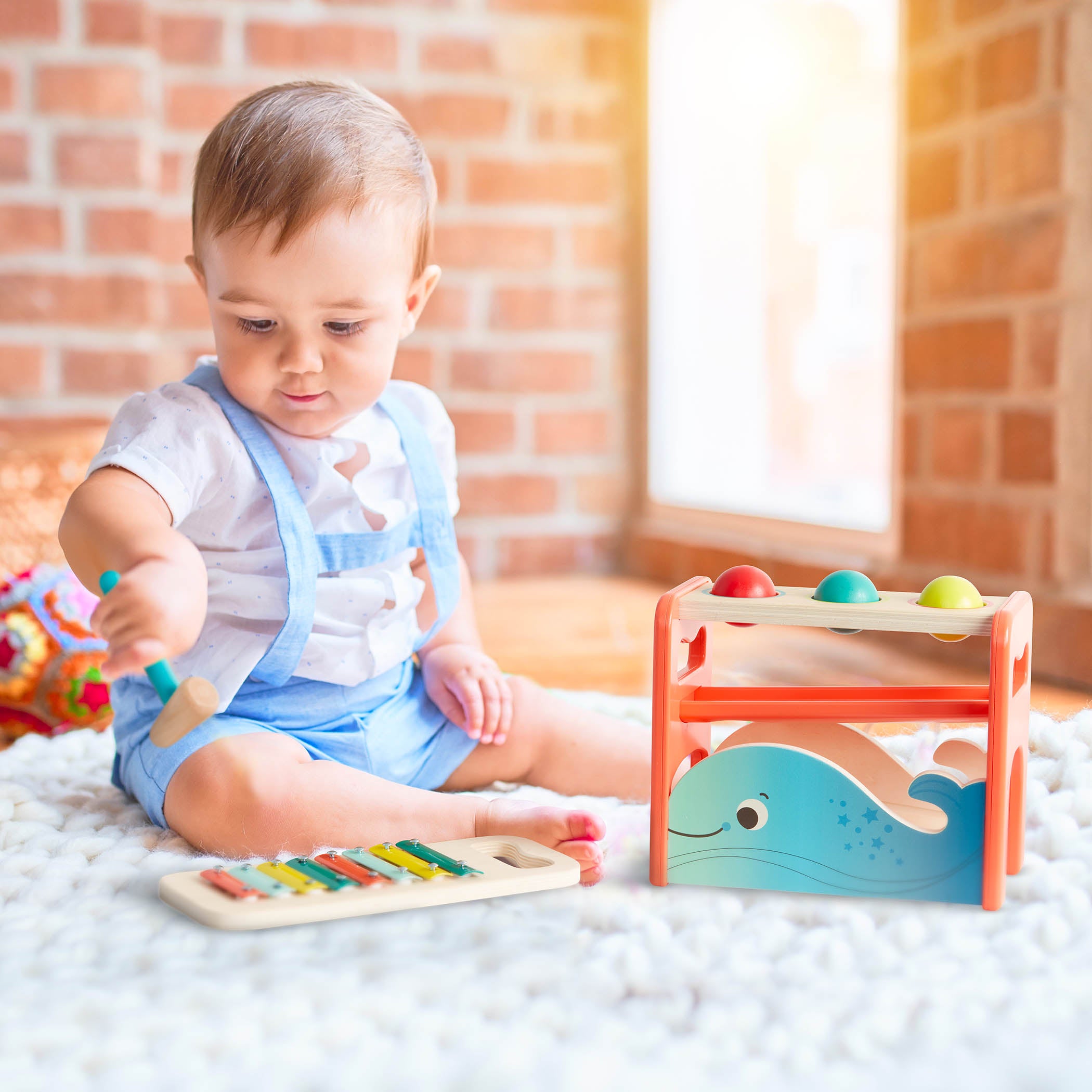 B. Toys Kulodrom z młotkiem i wieloryb
