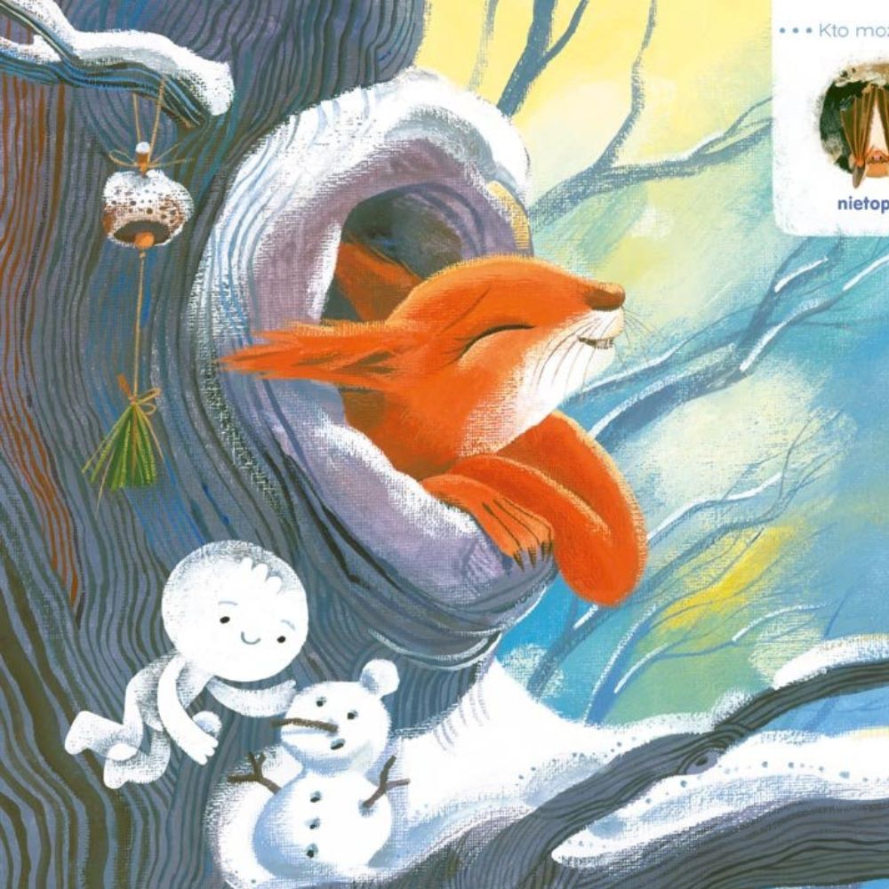 Nasza Księgarnia Książka dla dzieci Wiewiórka z lasu Tuli Tuli opowiada