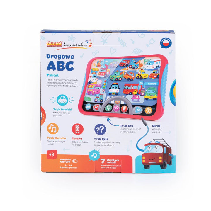 Dumel Discovery Tablet edukacyjny dla dzieci Drogowe ABC