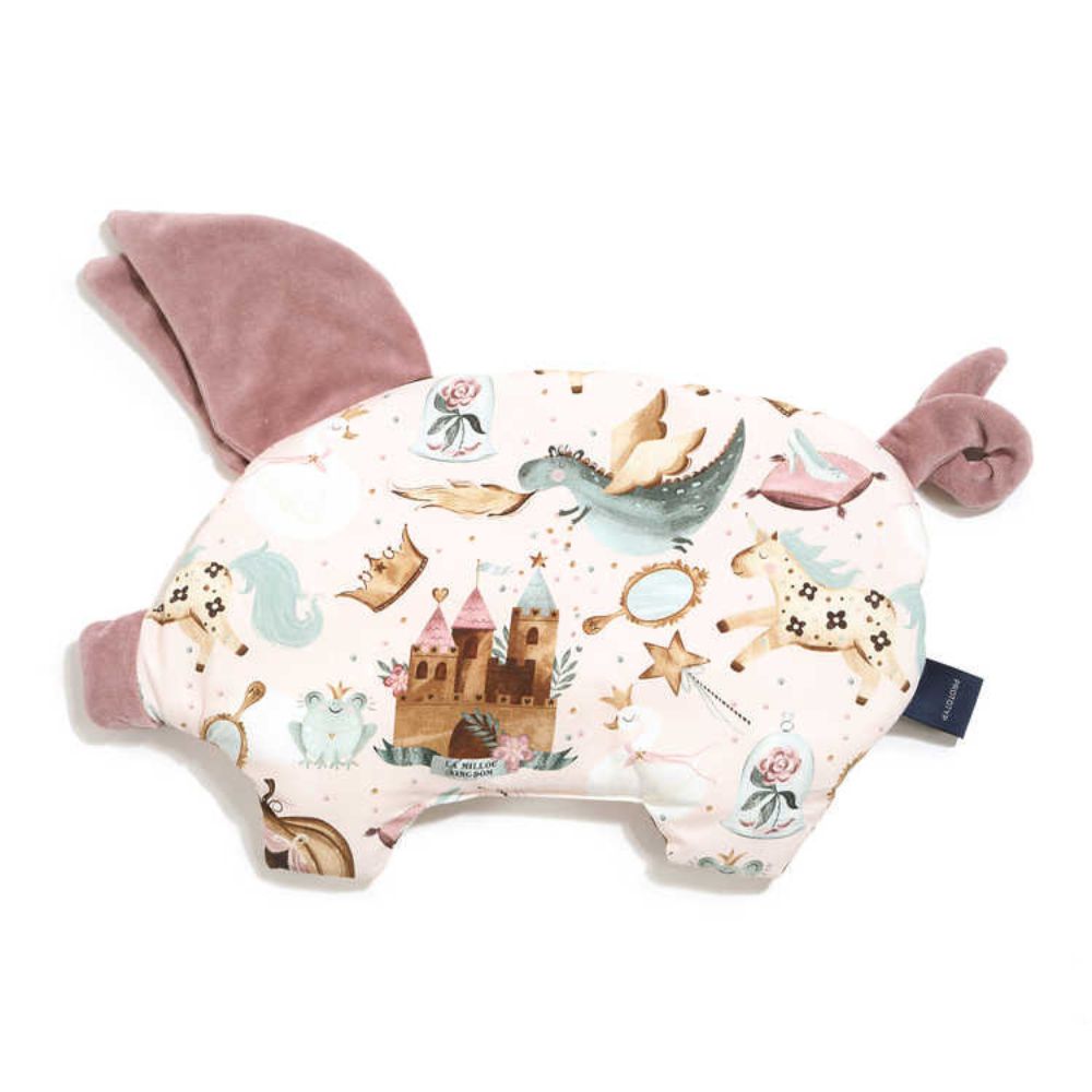 La Millou Poduszka dla niemowlaka Sleepy Pig Princess French Lavender