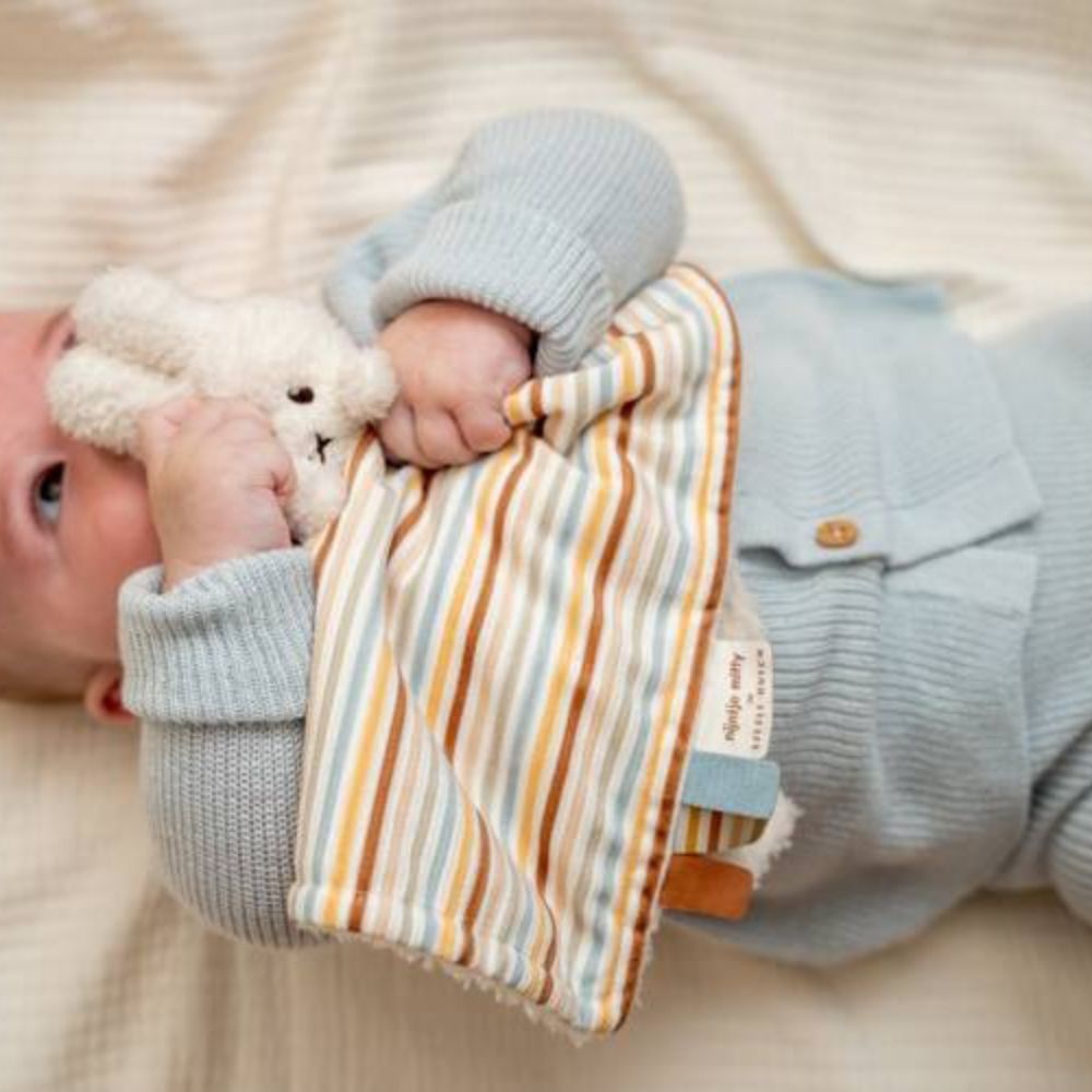 Little Dutch Przytulanka dla niemowlaka Miffy Vintage Sunny Stripes