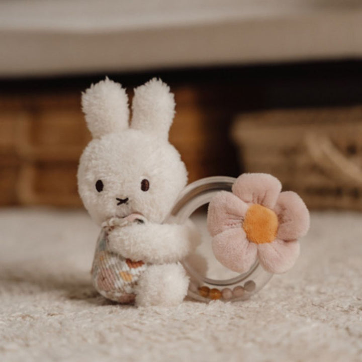 Little Dutch Grzechotka dla niemowląt Miffy króliczek Vintage Little Flower