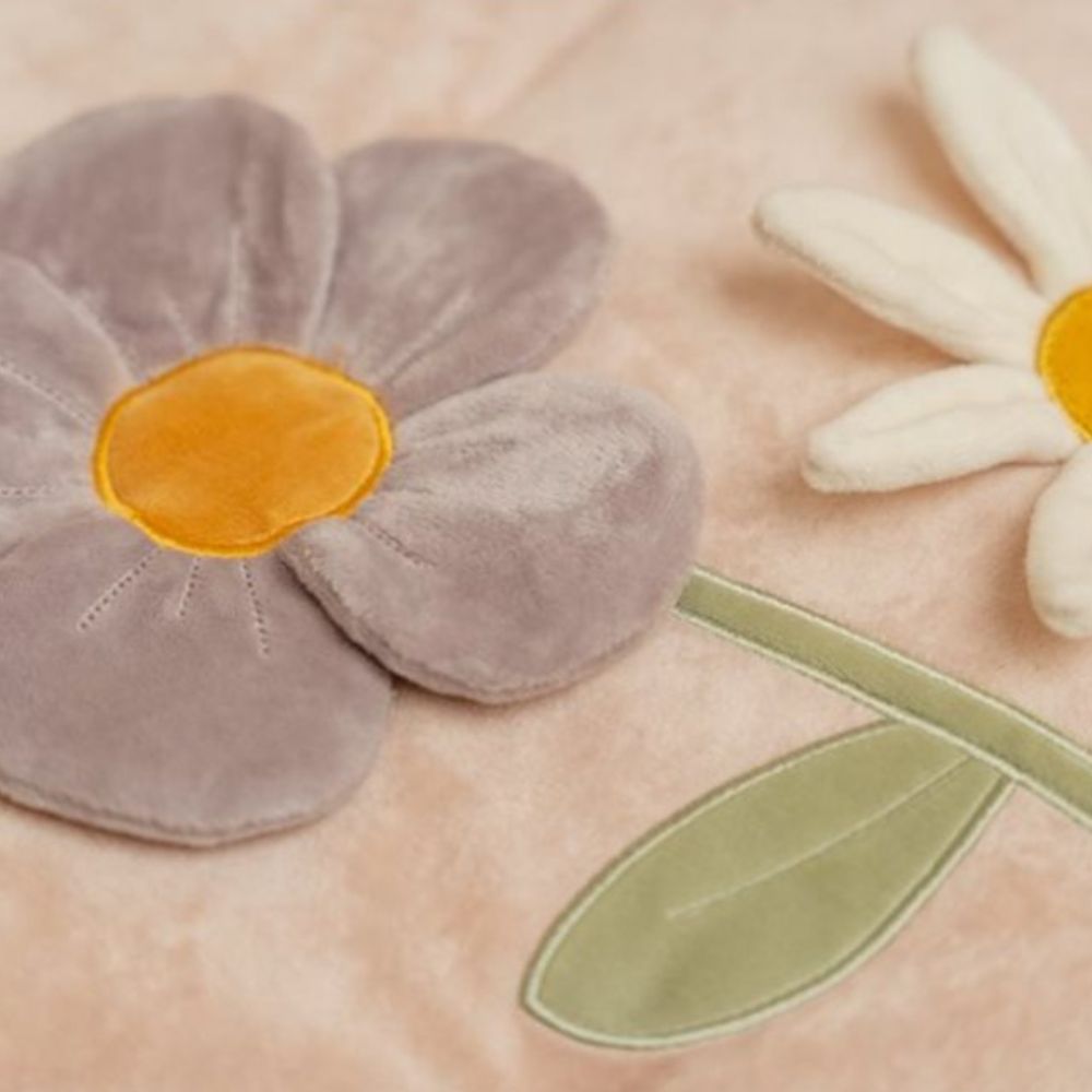 Little Dutch Miffy Mata edukacyjna dla niemowląt Vintage Little Flowers