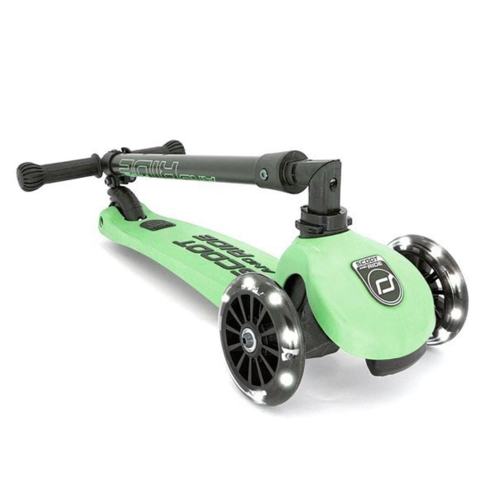 Scootandride Hulajnoga dla dzieci Highwaykick 3 LED 3+ Kiwi