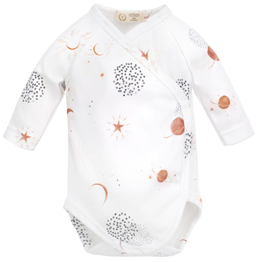 YOSOY Body niemowlęce organic cotton Sky Stars 56