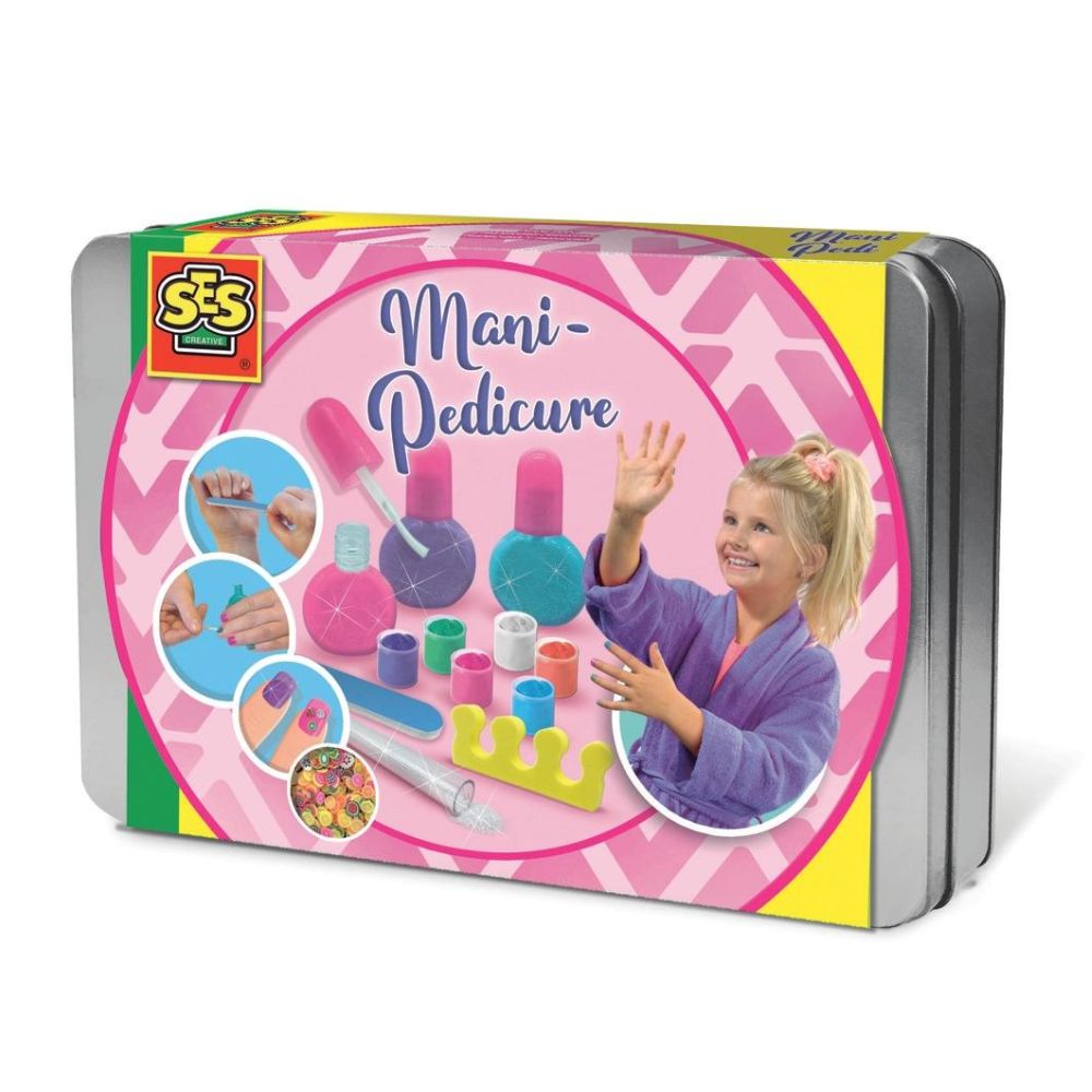 SES Zestaw do manicure i pedicure kreatywna zabawa