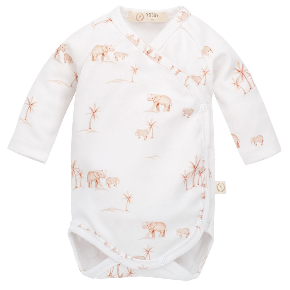 YOSOY Body niemowlęce organic cotton Elephants 56