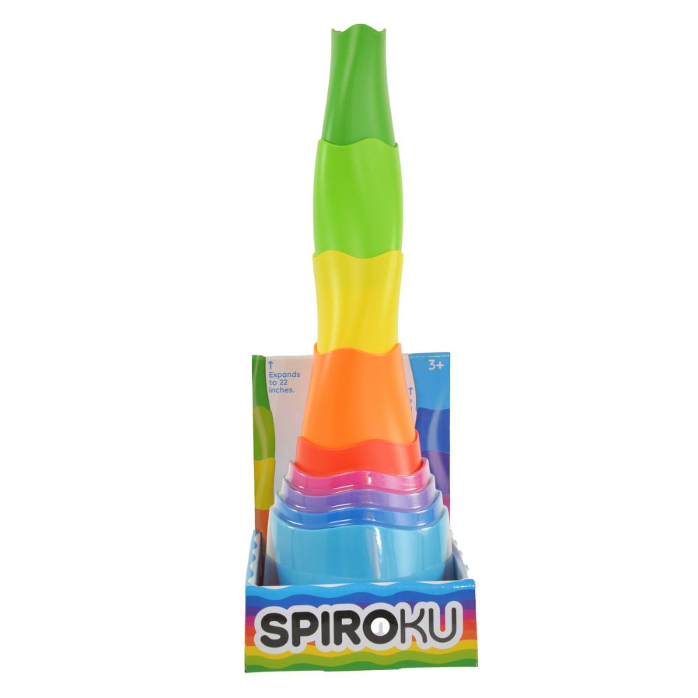 Fat Brain Toys Wieża Spiroku Układanka dla dzieci