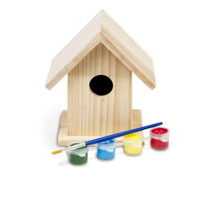 BS Toys Drewniany domek dla ptaków