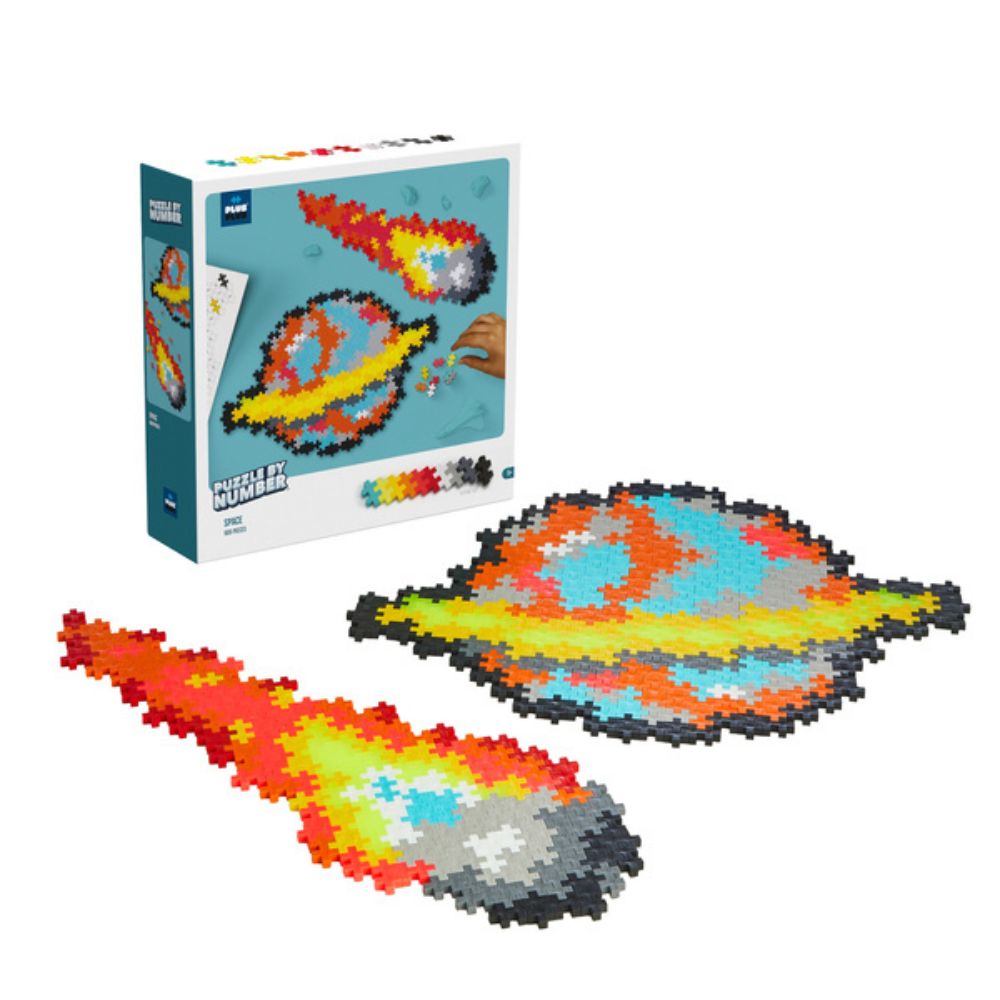 Plus Plus Puzzle dla dzieci 500 szt Kosmos układanie po numerach