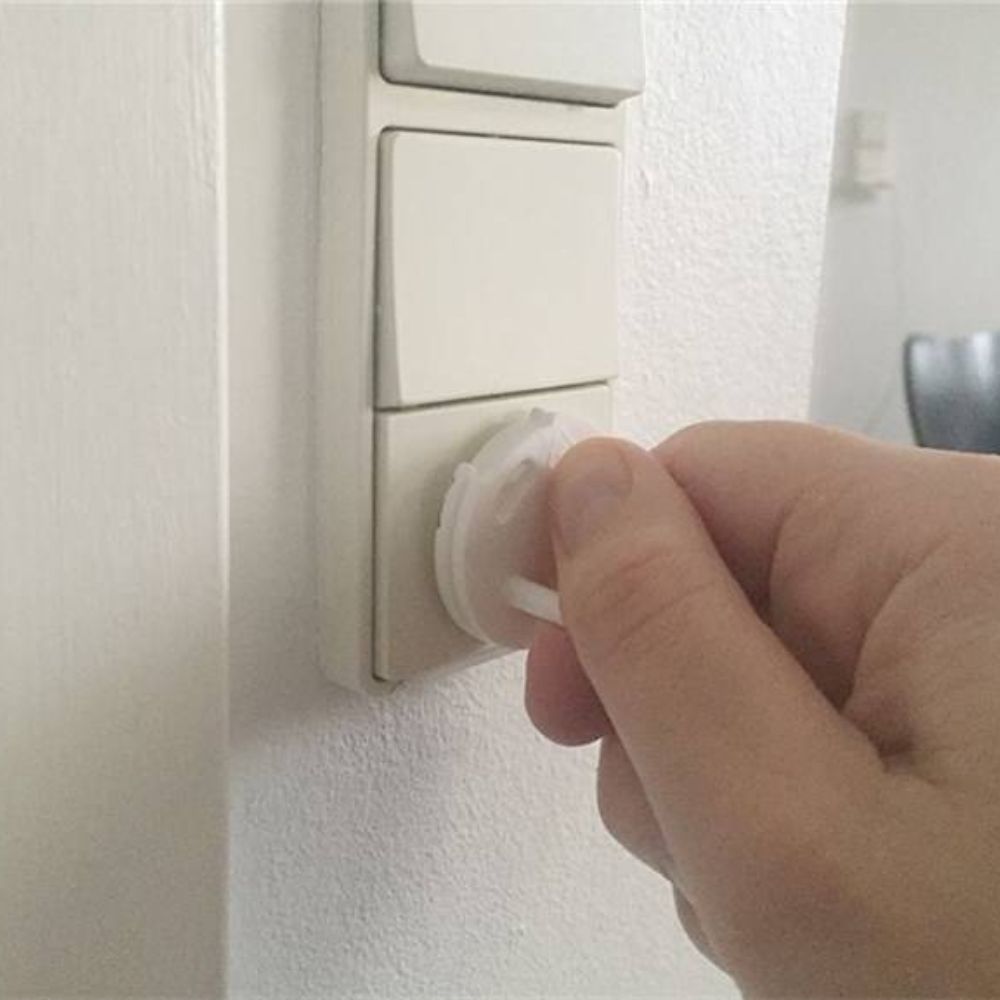 Baby Dan Zaślepki do gniazdek elektrycznych białe