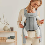 BABYBJORN nosidełko dla niemowlaka MINI 3D Jersey Light grey