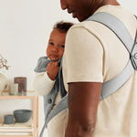 BABYBJORN nosidełko dla niemowlaka MINI 3D Jersey Light grey