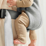 BABYBJORN nosidełko dla niemowlaka MINI 3D Jersey Light grey