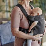 BABYBJORN nosidełko dla niemowlaka MINI 3D Jersey Charcoal Grey