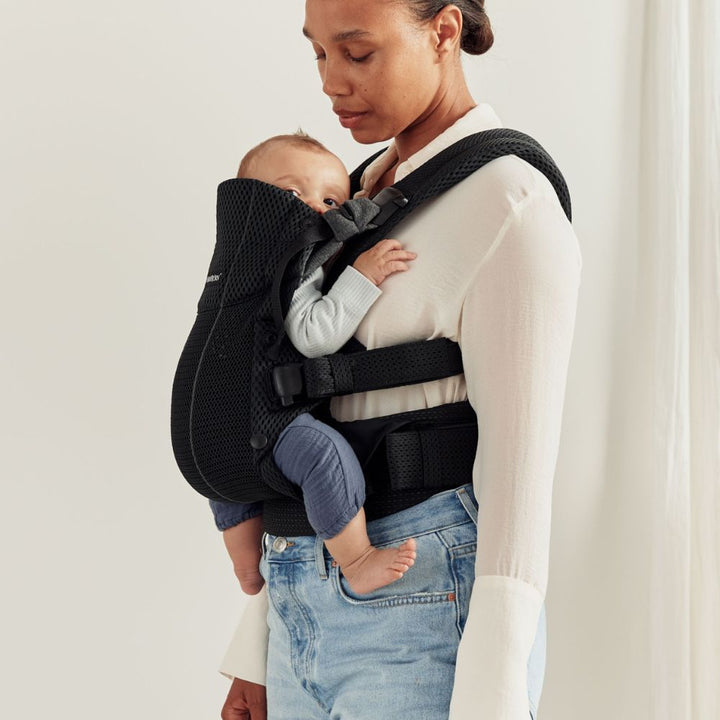 BABYBJORN nosidełko dla niemowlaka Harmony 3D Mesh Black