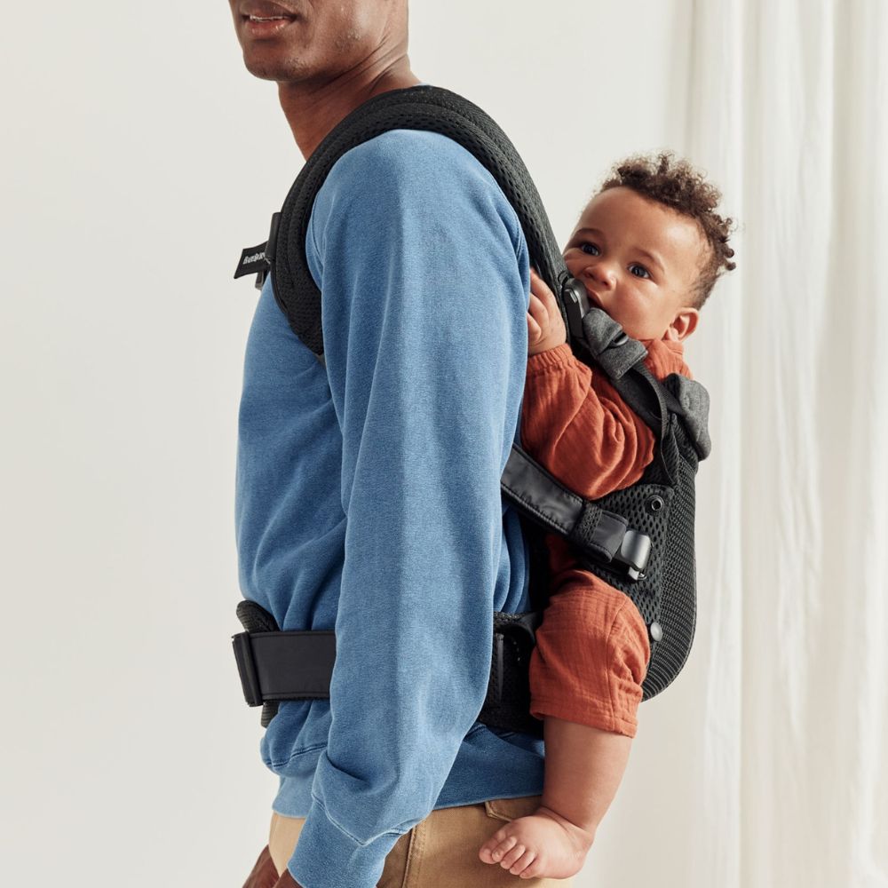 BABYBJORN nosidełko dla niemowlaka Harmony 3D Mesh Black