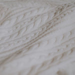 My Memi Kocyk z wełny merino Cream