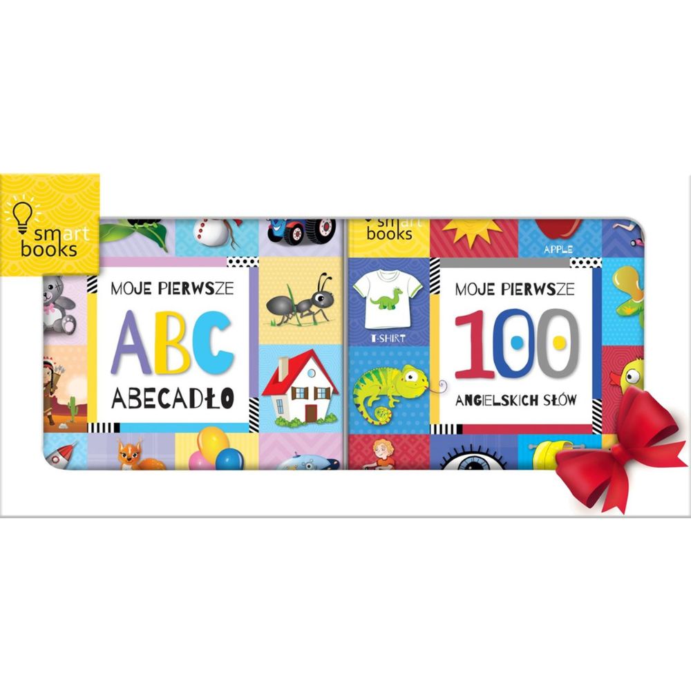Smart Books Książki dla dzieci Moje pierwsze 100 angielskich słów/Moje pierwsze ABC