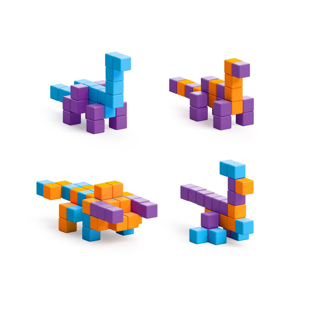 Pixio Klocki magnetycznie 80 Story Series Mini Dinos