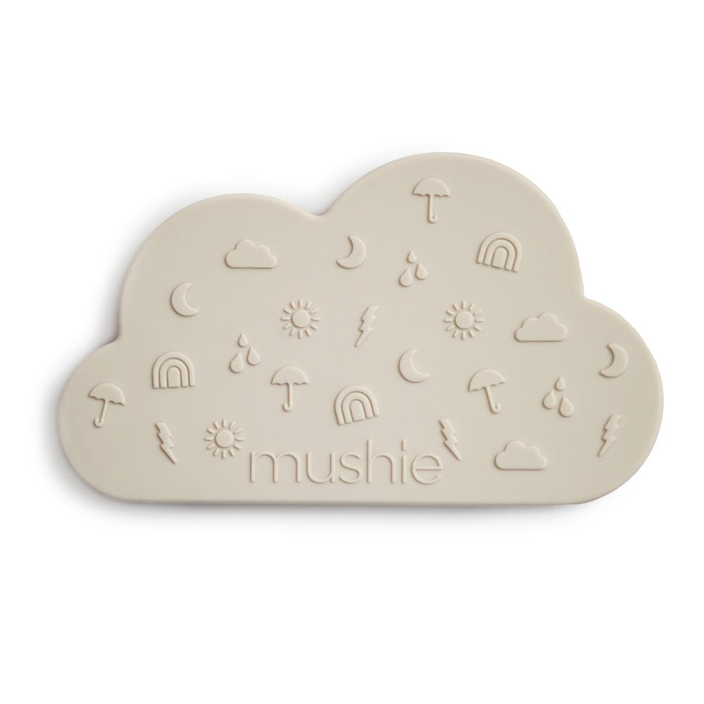 Mushie Silikonowy Gryzak dla niemowlaka Cloud Sand