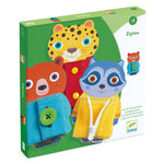 Djeco Drewniane zwierzątka manulane Ziptou - 4kidspoint.pl