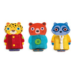 Djeco Drewniane zwierzątka manulane Ziptou - 4kidspoint.pl
