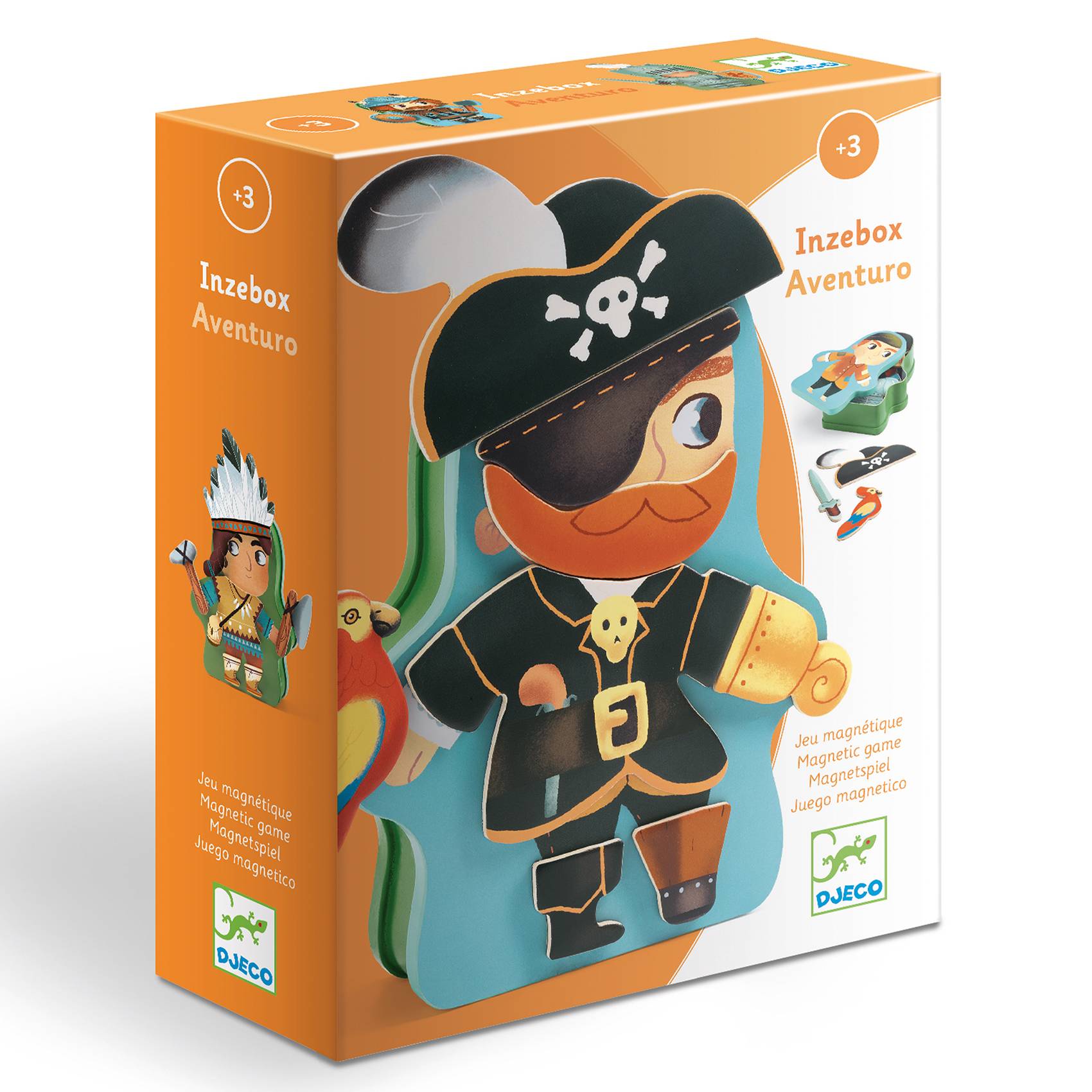 Djeco Układanka magnetyczna Ubieranka Chłopiec - 4kidspoint.pl