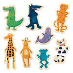 Djeco drewniane magnesy układanka magnetyczna Zwierzęta - 4kidspoint.pl