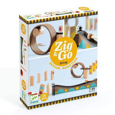 Djeco tor do układania Zig & Go 25 elementów - 4kidspoint.pl