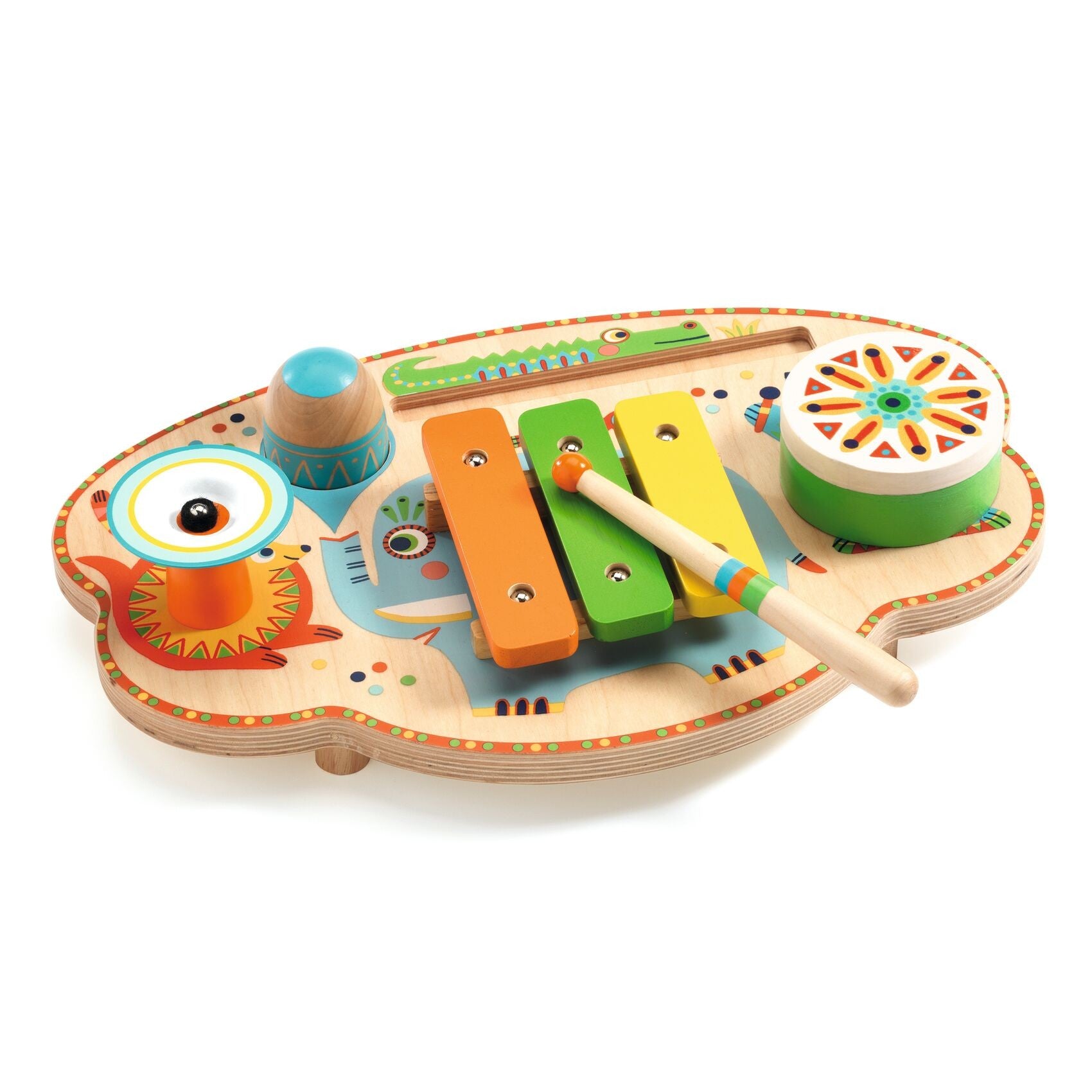 Djeco Instrument wielofunkcyjny Muzyczny Karnawał - 4kidspoint.pl