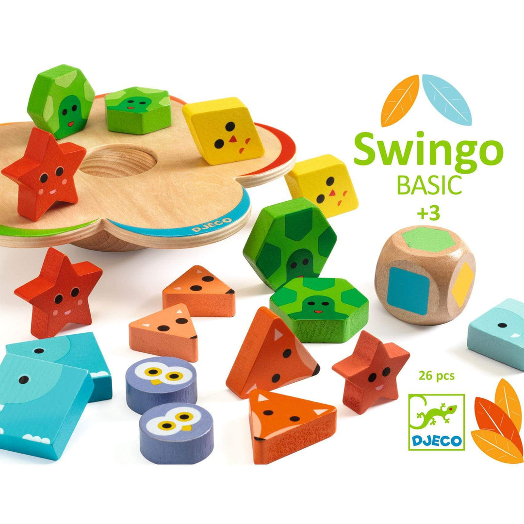 Djeco Drewniana  balansująca gra Swingo Basic 3+ - 4kidspoint.pl