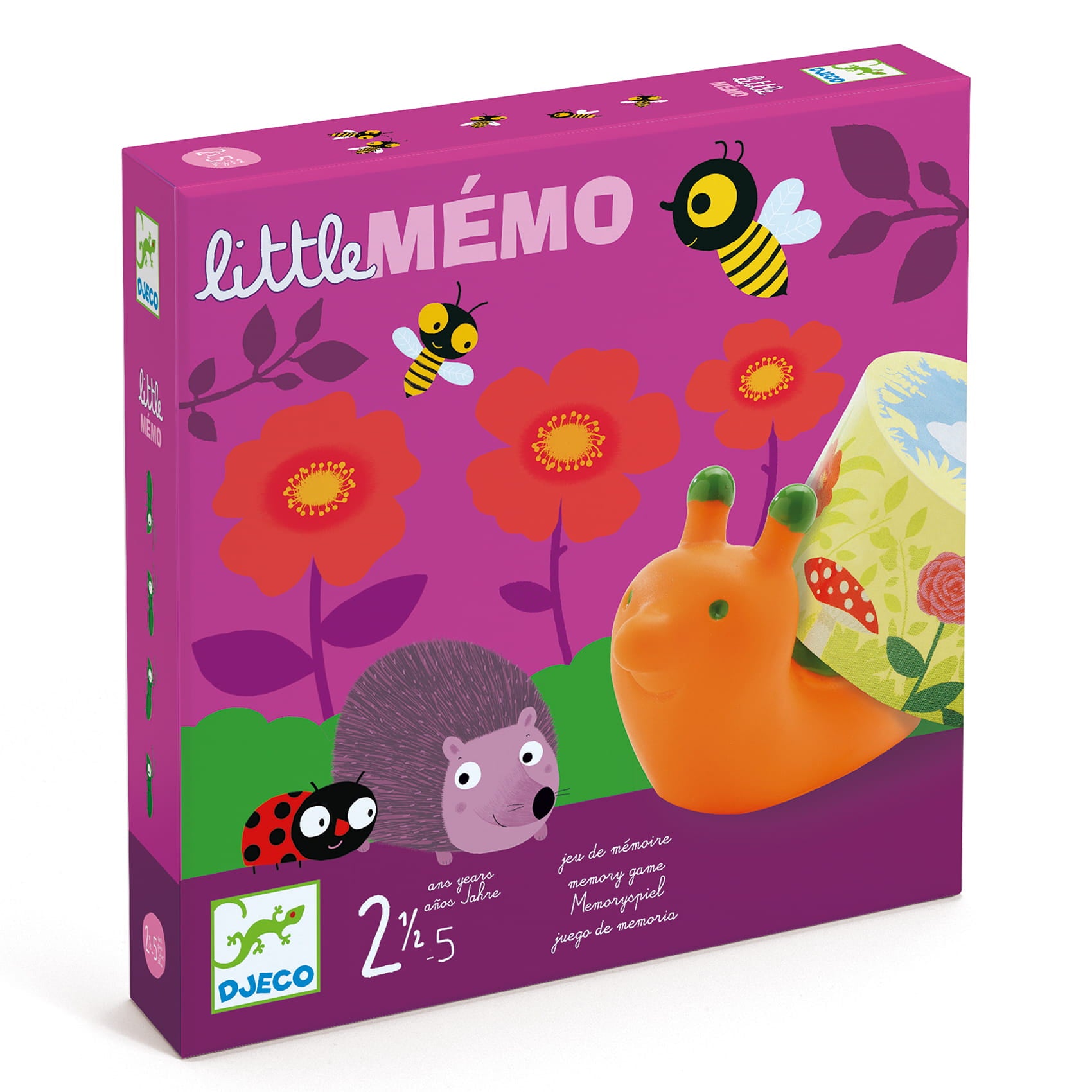 Djeco Gra edukacyjna pamięciowa Little Memo - 4kidspoint.pl