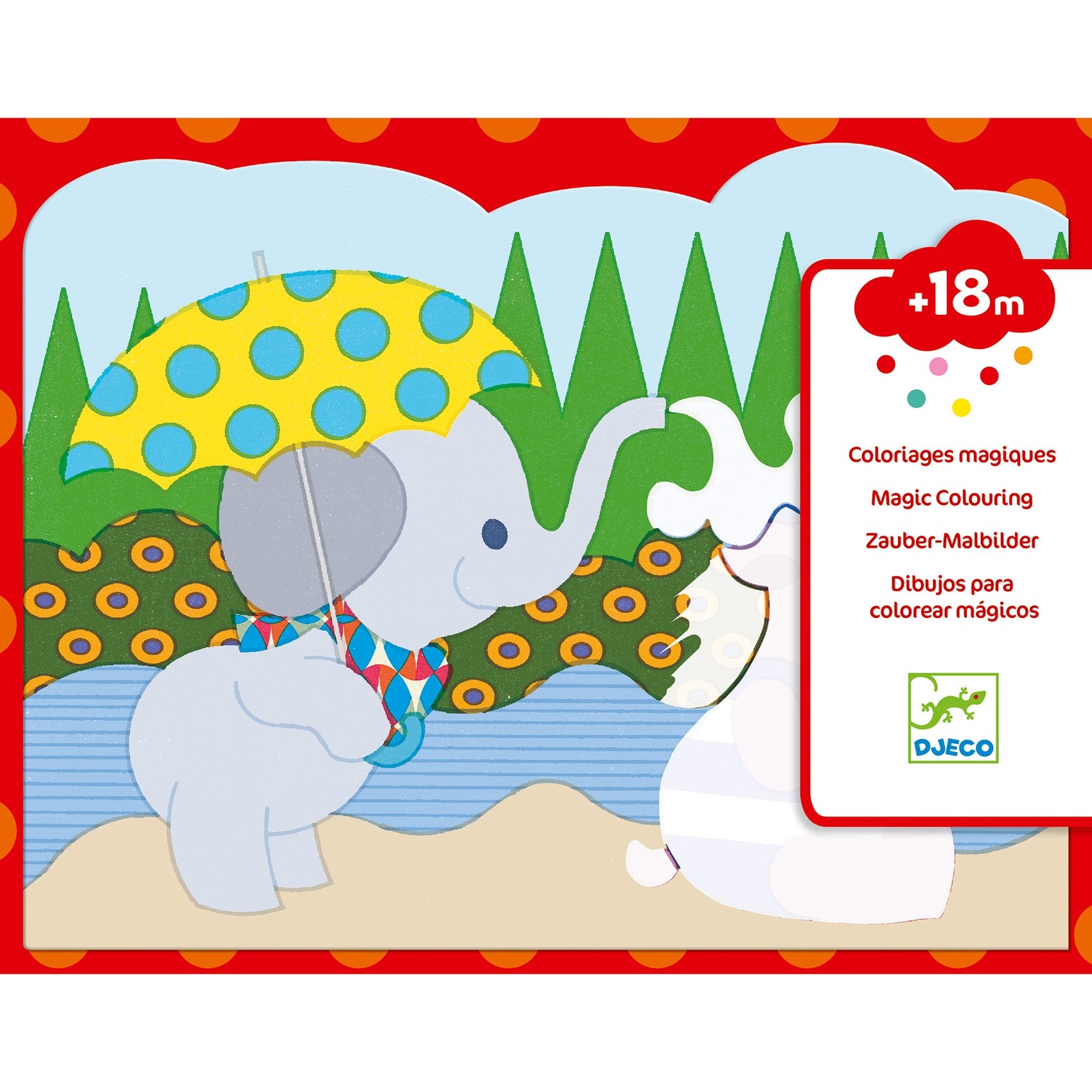 Djeco Kolorowanka wodna Ukryte wyprawy - 4kidspoint.pl