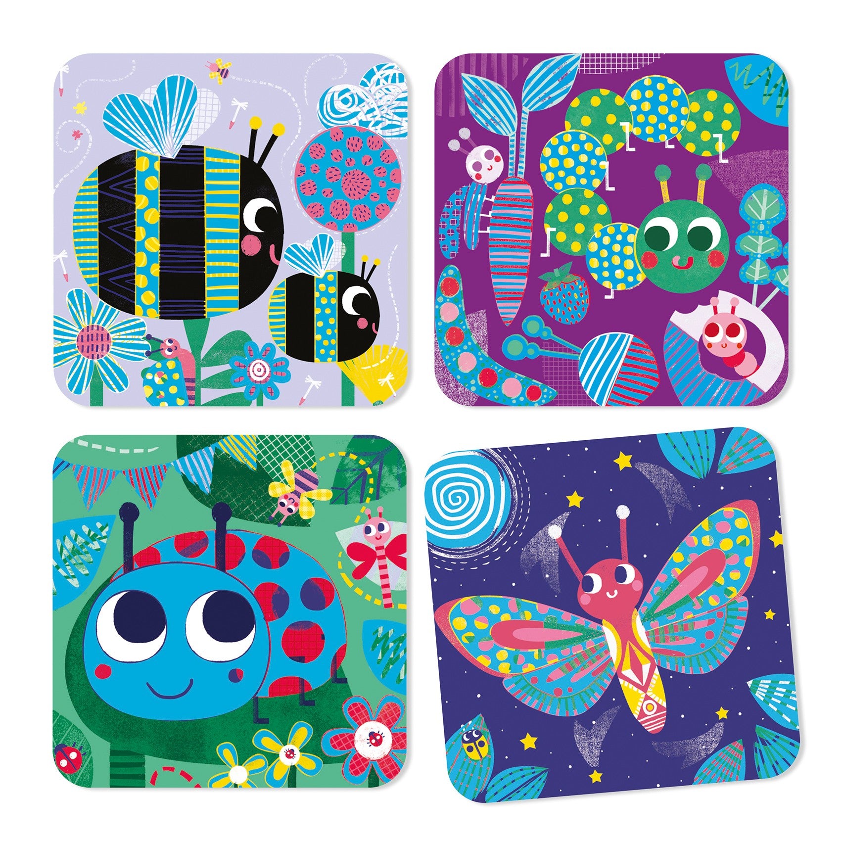 Djeco Wydrapywanka dla dzieci Owady - 4kidspoint.pl