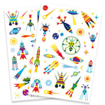 Djeco Tatuaże Kosmos świecące w ciemności - 4kidspoint.pl