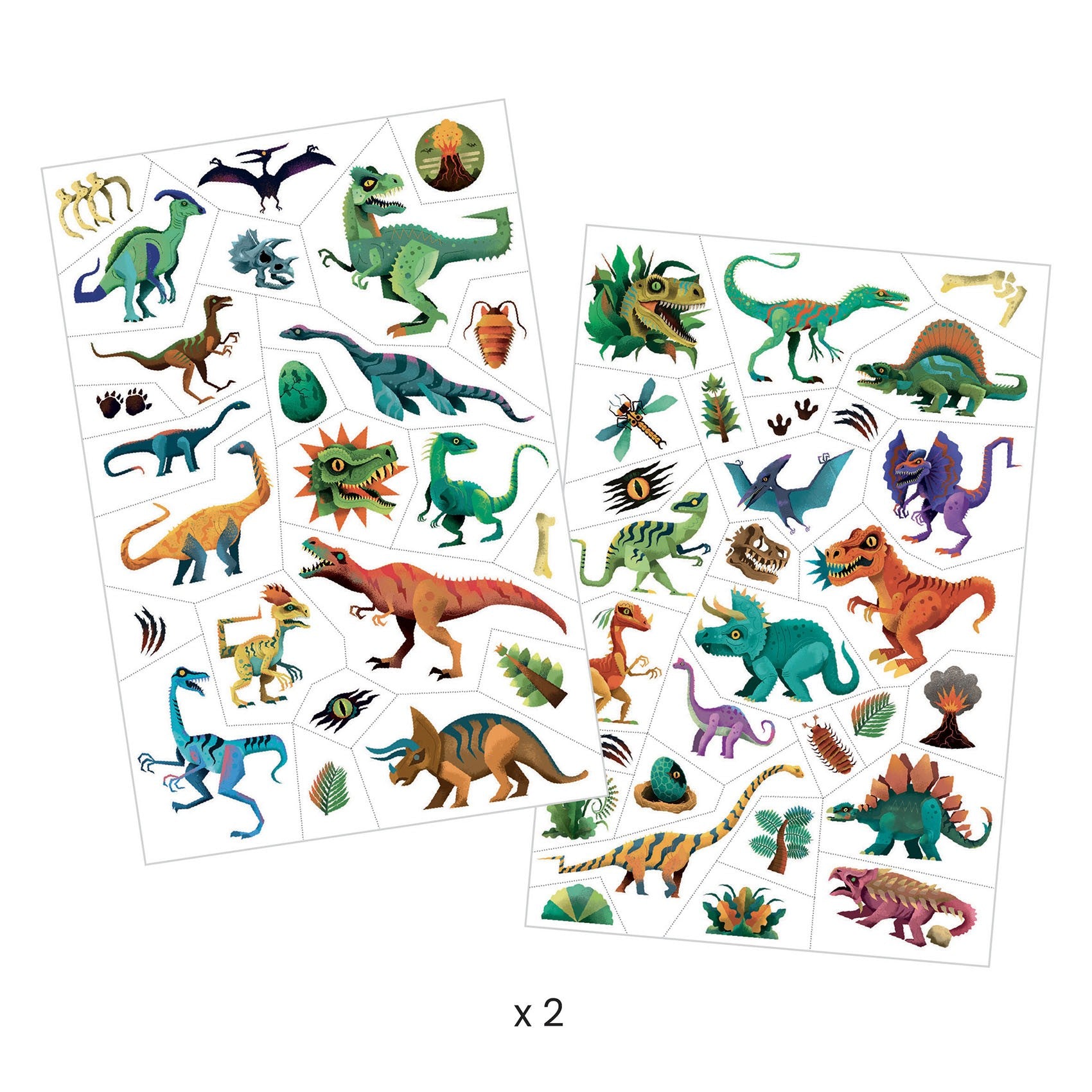 Djeco Tatuaże Dinozaury - 4kidspoint.pl