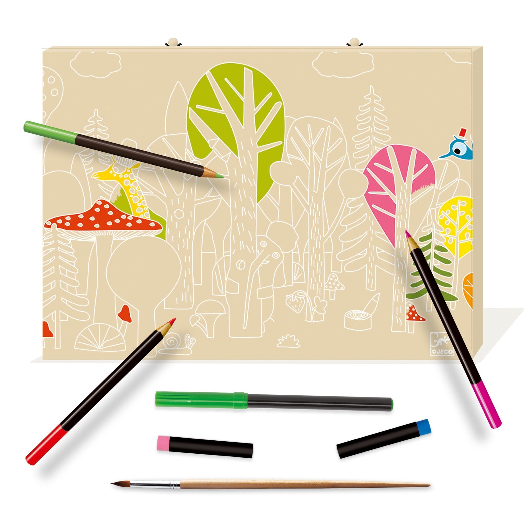 Djeco Duży zestaw artystyczny - 4kidspoint.pl