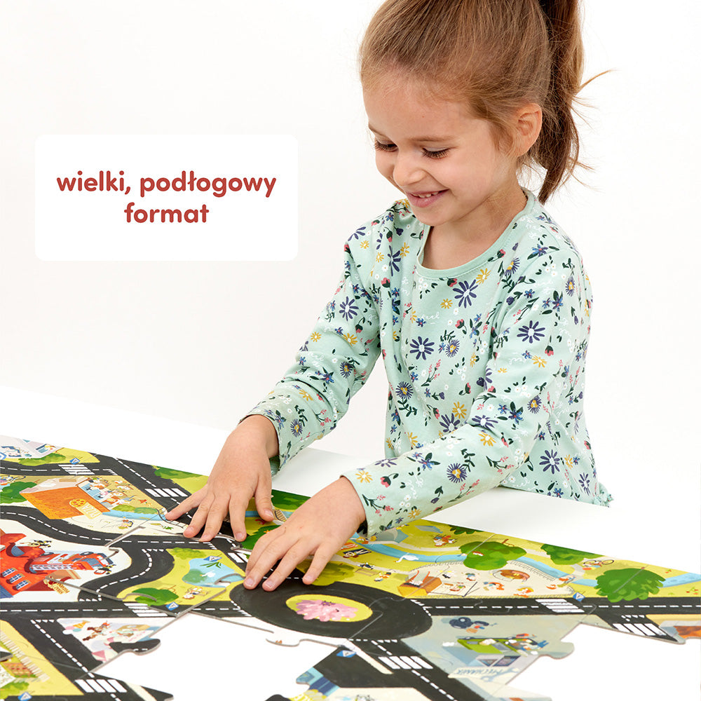 Czuczu Puzzle Droga dla pojazdów 35 elem.