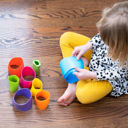 Fat Brain Toys Wieża Spiroku Układanka dla dzieci