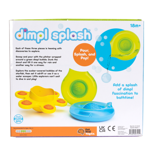 Fat Brain Toys Bąbelki Kąpielowe Dimpl Splash