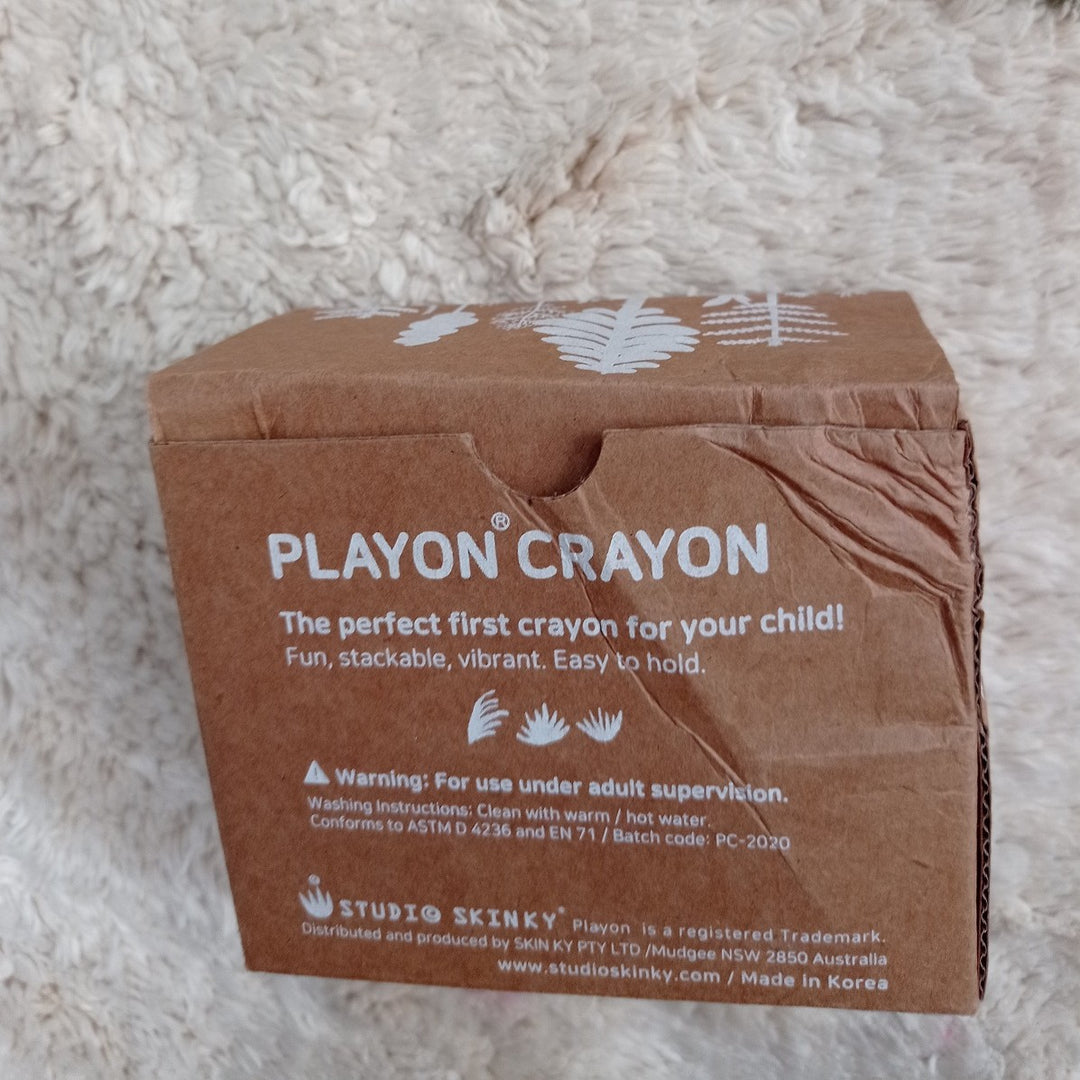 Playon Crayon Kredki stożkowe Primary z uszkodzonym opakowaniem