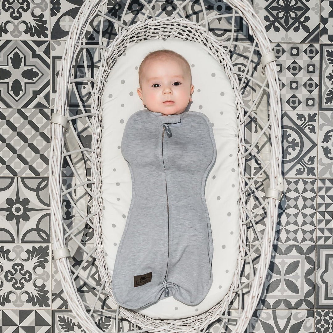 Sleepee Otulacz dla niemowlaka First Step z czapeczką Eukaliptus