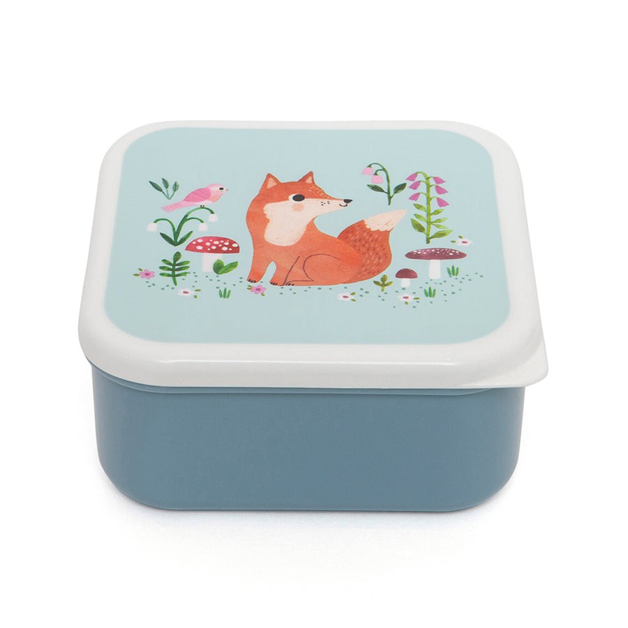 Petit Monkey Śniadaniówki lunchbox dla dzieci Woodland - 4kidspoint.pl