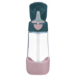 b.box Tritanowa butelka bidon ze słomką 450 ml Indigo Rose