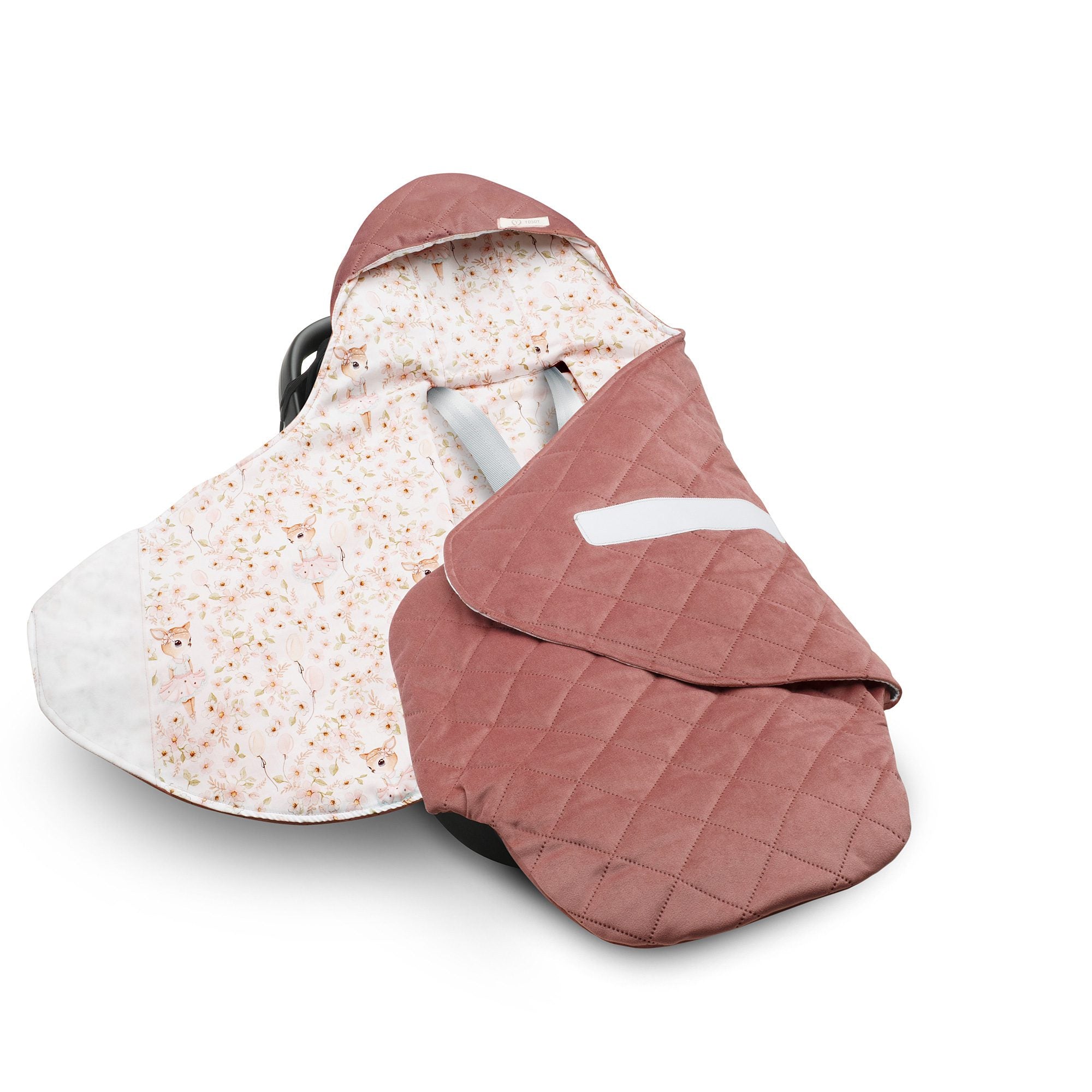 YOSOY Kocyk do fotelika samochodowego Sweet Roe Deer