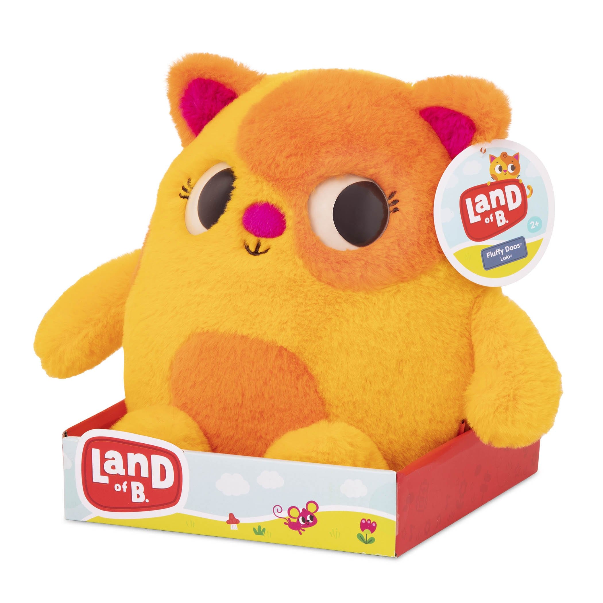 B.Toys Land of B Przytulanka dla dziecka Lisek Dash - 4kidspoint.pl