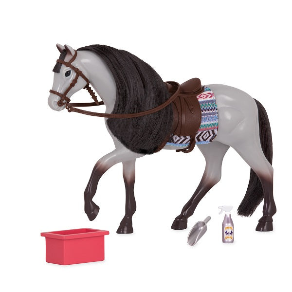 Koń Blue Roan Horse z akcesoriami - 4kidspoint.pl