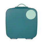 B.box Lunchbox Emerald Forest stalowy niebieski